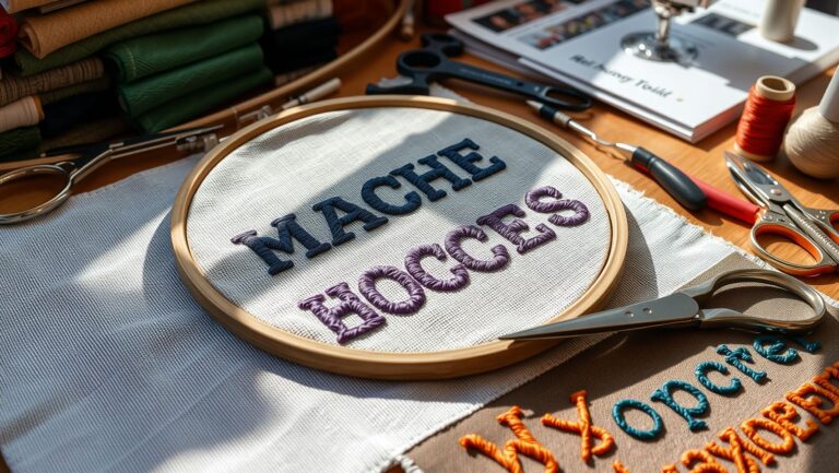 How to Rank Machine Embroidery Lettering Fonts for Readability & Versatility
