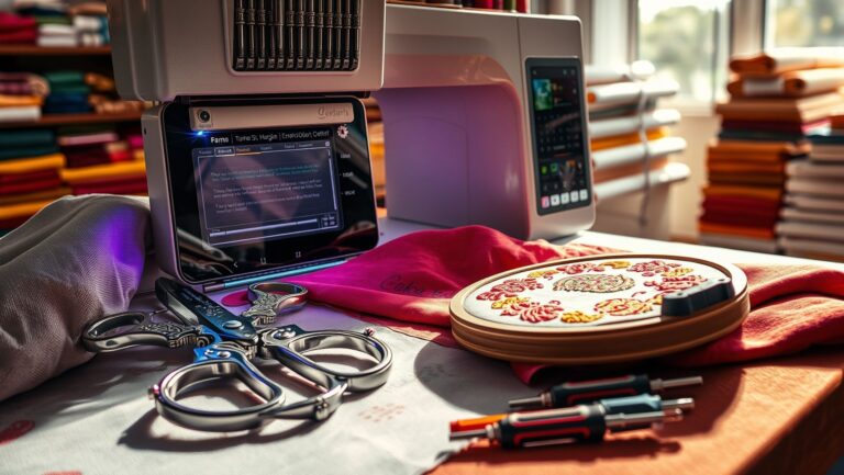 How to Fix Embroidery Machine LCD Screen Issues Fast