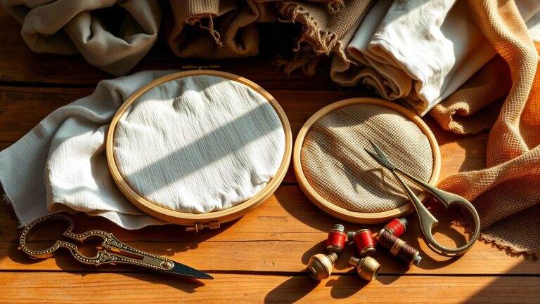 How to Choose the Right Embroidery Hoop Size for Different Fabrics