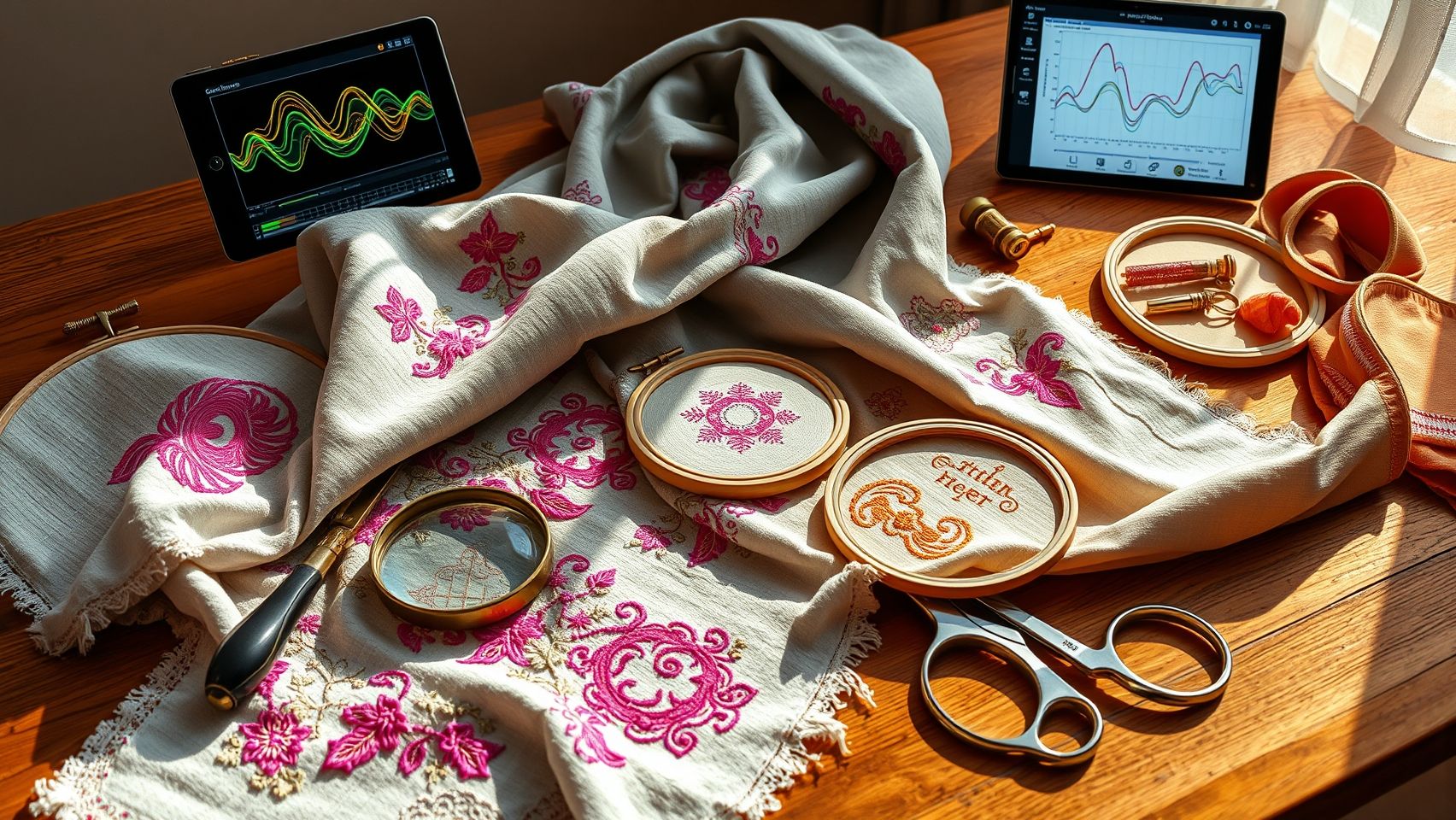 Comparing Embroidery Machines and Software for Path Optimization