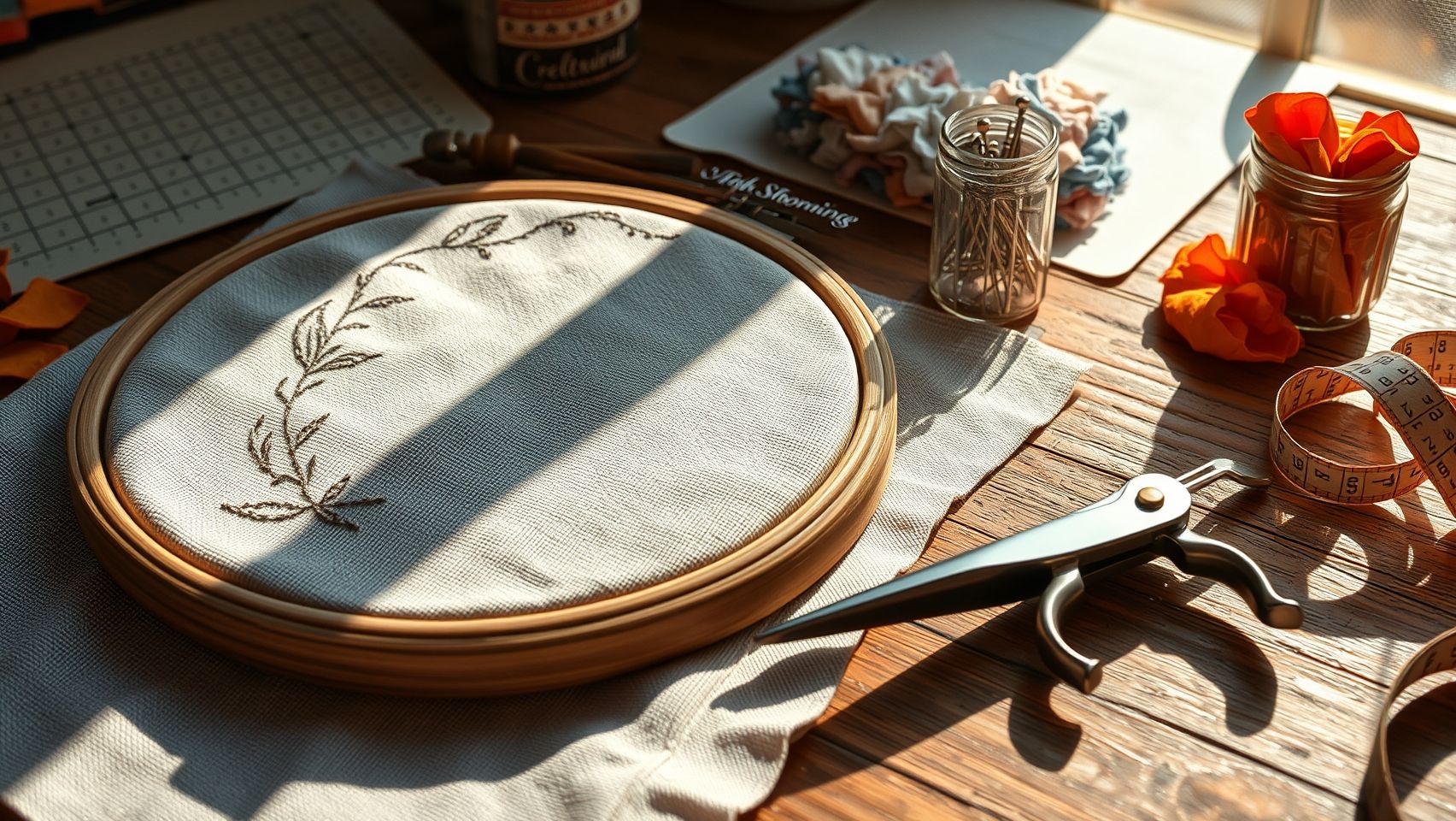 Optimizing Material Usage in Embroidery Projects