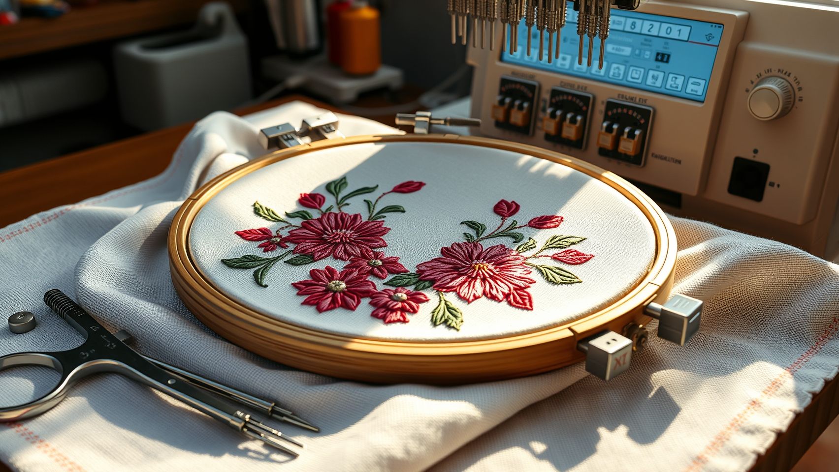 Procedures for Adjusting Embroidery Machine Calibration