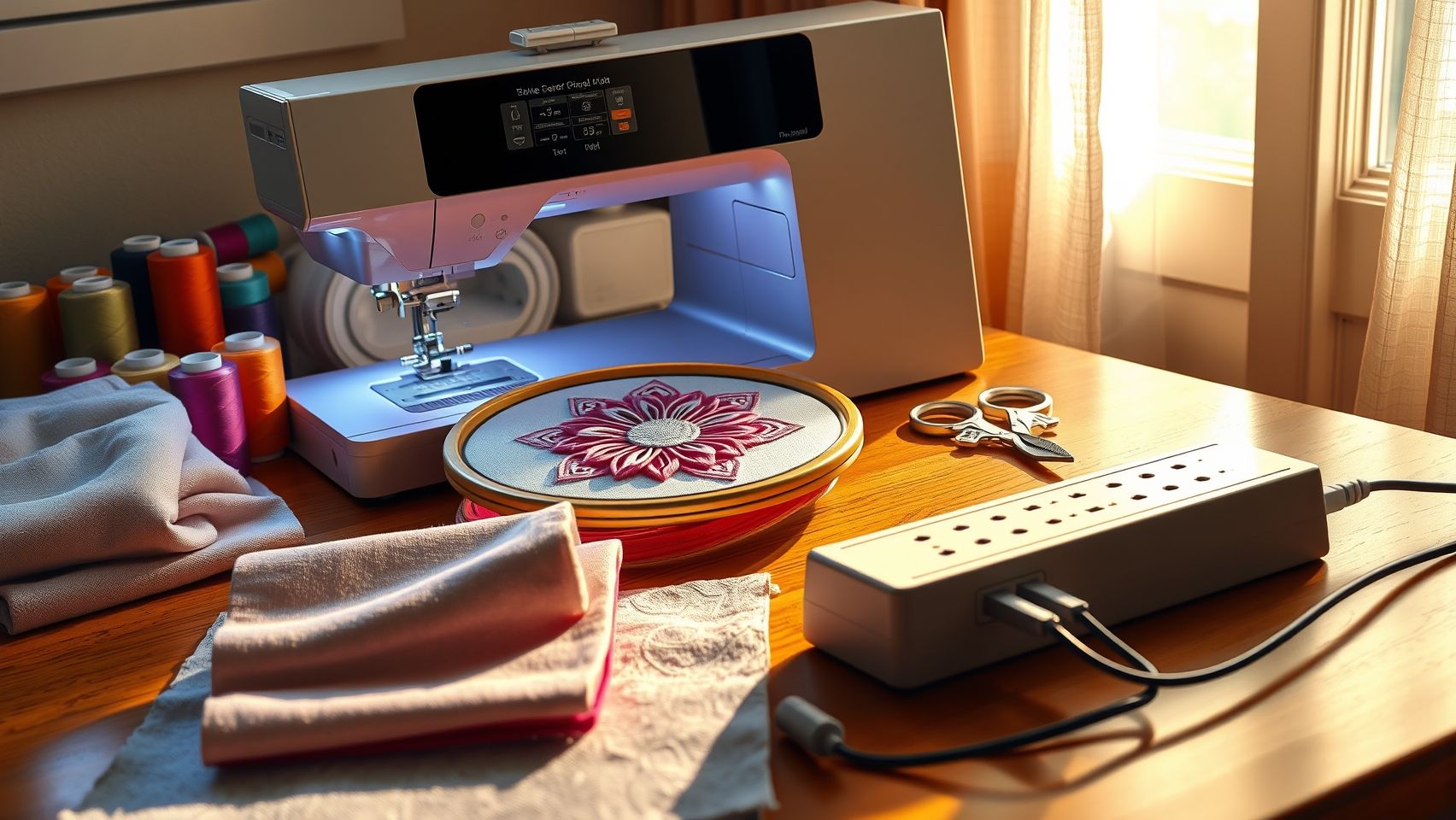 Step-by-Step: Setting Up Power Management for Your Embroidery Machine