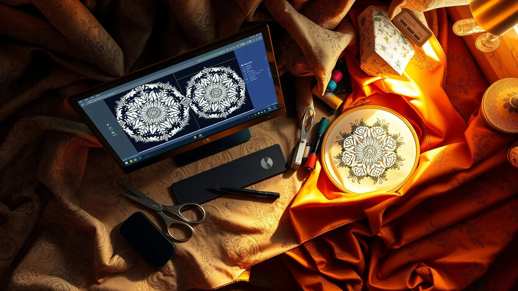Step-by-Step: Setting Up Seamless Repeat Patterns with Digitizing Software