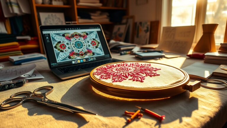 How to Use Embroidery Symmetry Tools for Faster, Better Designs