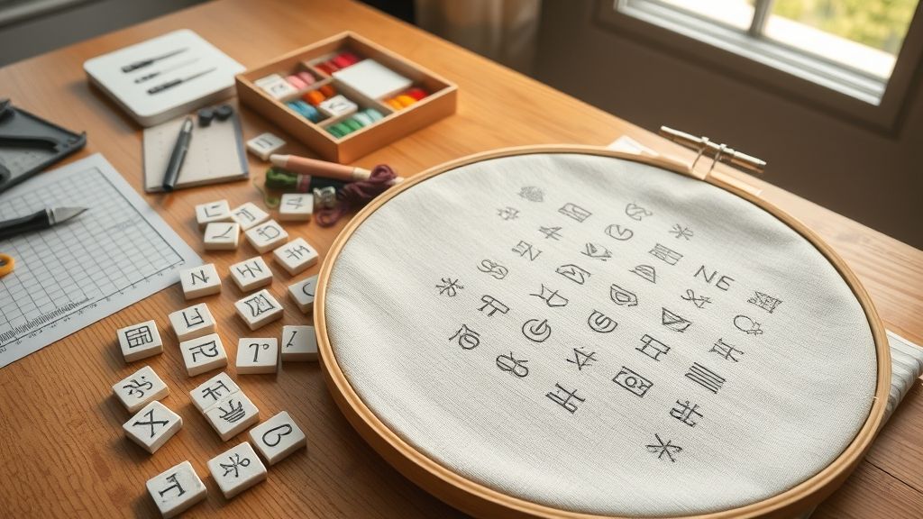 Design and digitizing strategy: leveraging kits and glyphs