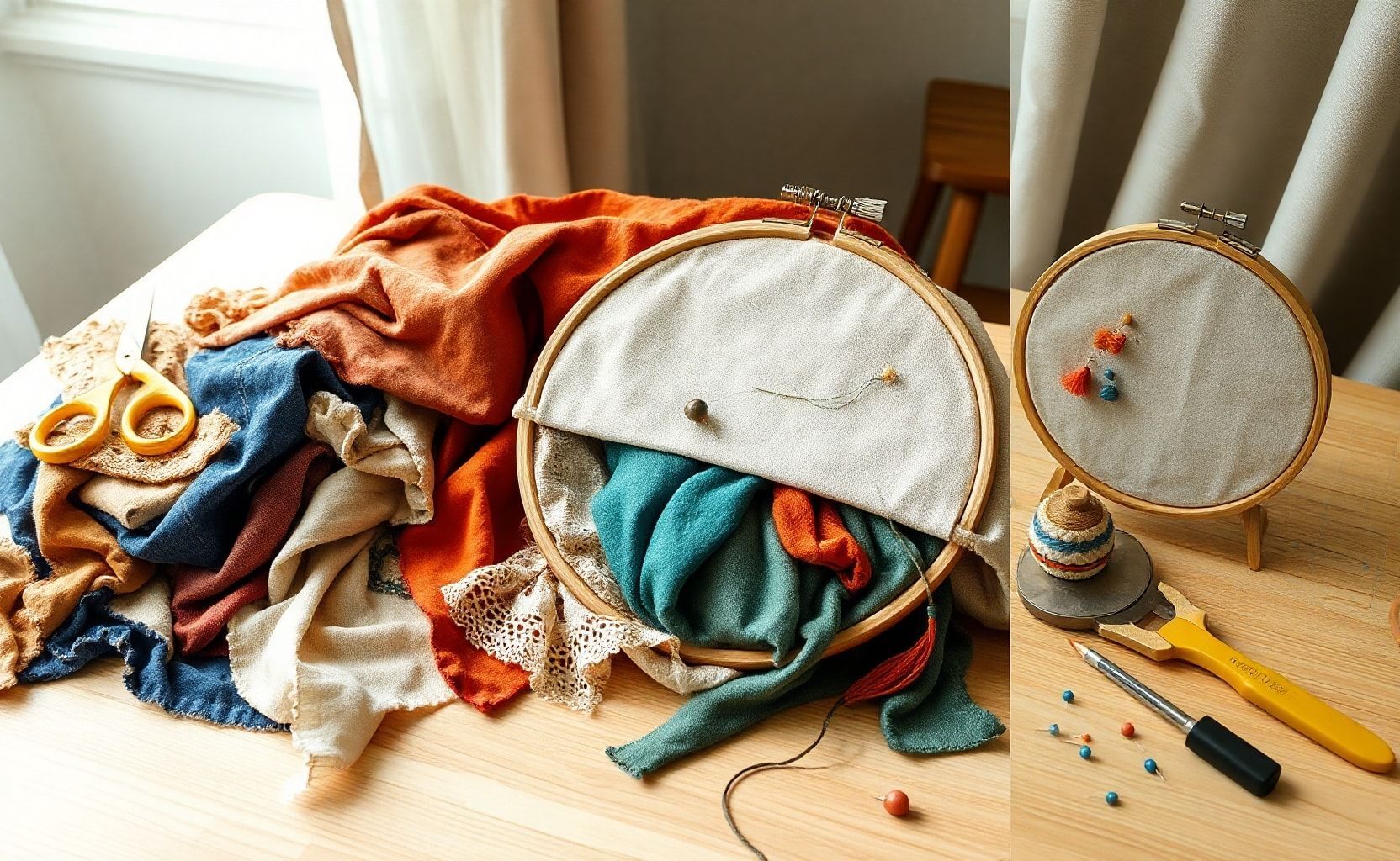 From scrap to finish: a practical embroidery workflow