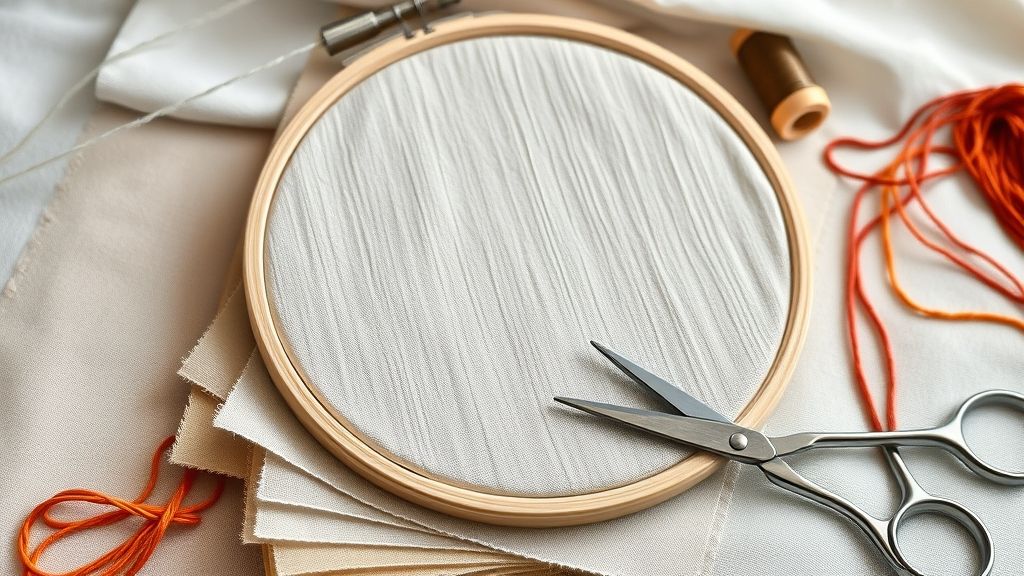 Hooping, stabilizer and thread choices that stop loops