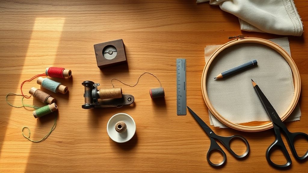 Bobbin thread comparison matrix for machine embroidery
