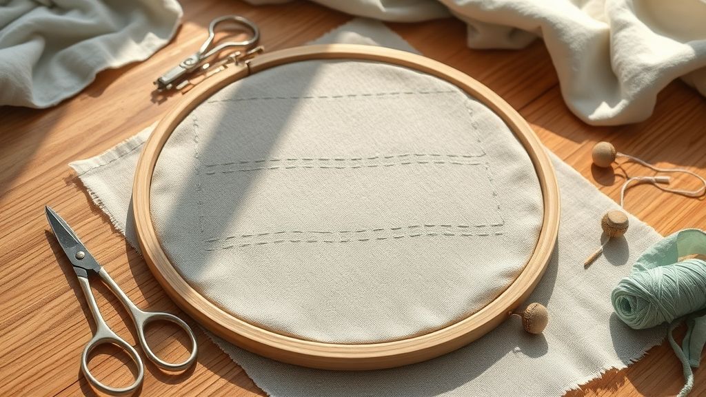 Using stitches to even out areas