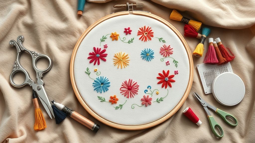 Tools & Accessories to Maximize Large Design Embroidery Success