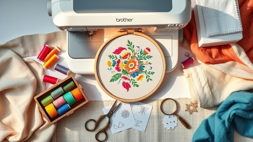 Tools and Accessories to Enhance Your Embroidery with the Brother SE1950