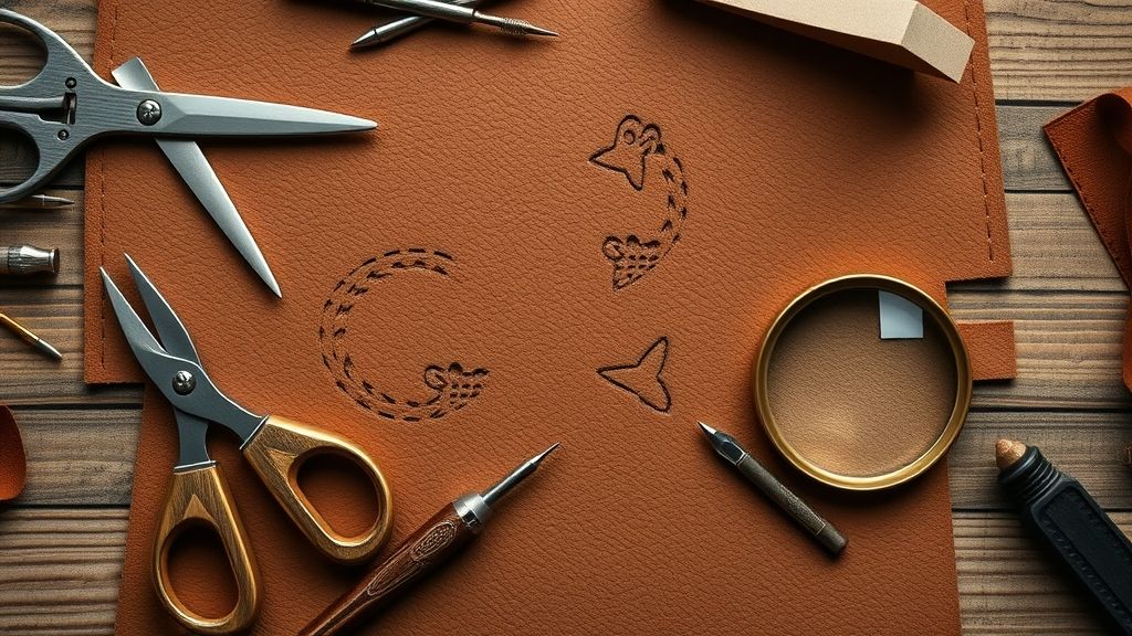 Tools and Equipment for Damage-Free Leather Embroidery