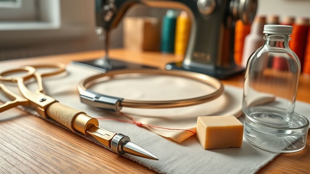 Tools and equipment that reduce thread breaks