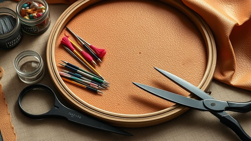 Troubleshooting Common Issues When Embroidering on Leather