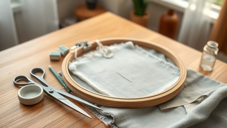 How to embroider knits without distortion