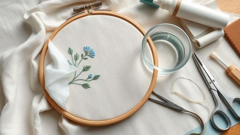 How to Use Water-Soluble Stabilizer Correctly for Embroidery