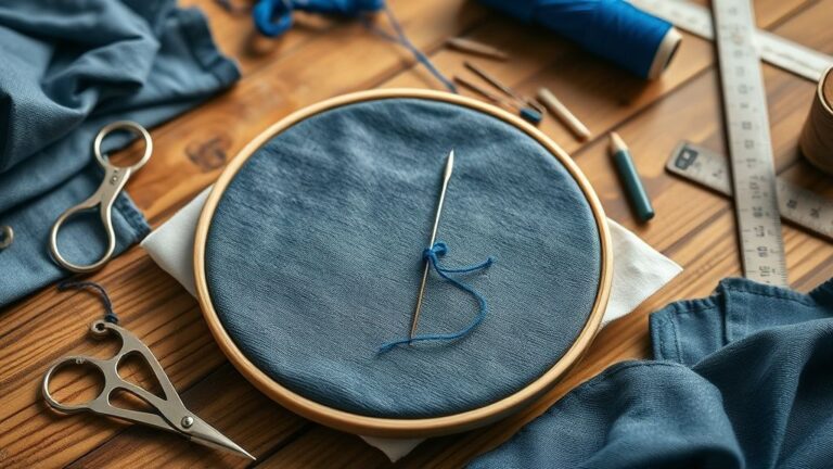How to Embroider Denim Without Breaking Needles