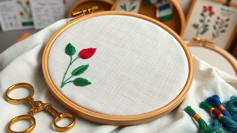 What Are the Best Hoops and Stitches for Large Embroidery Designs?