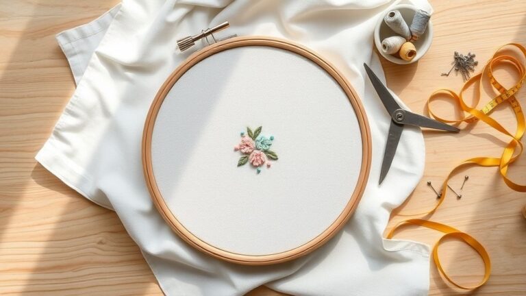 How to Embroider Towels Without Puckering in 5 Steps
