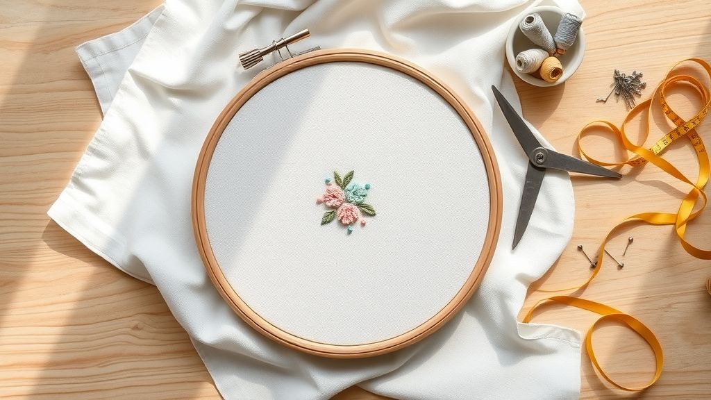 How to Embroider Towels Without Puckering in 5 Steps