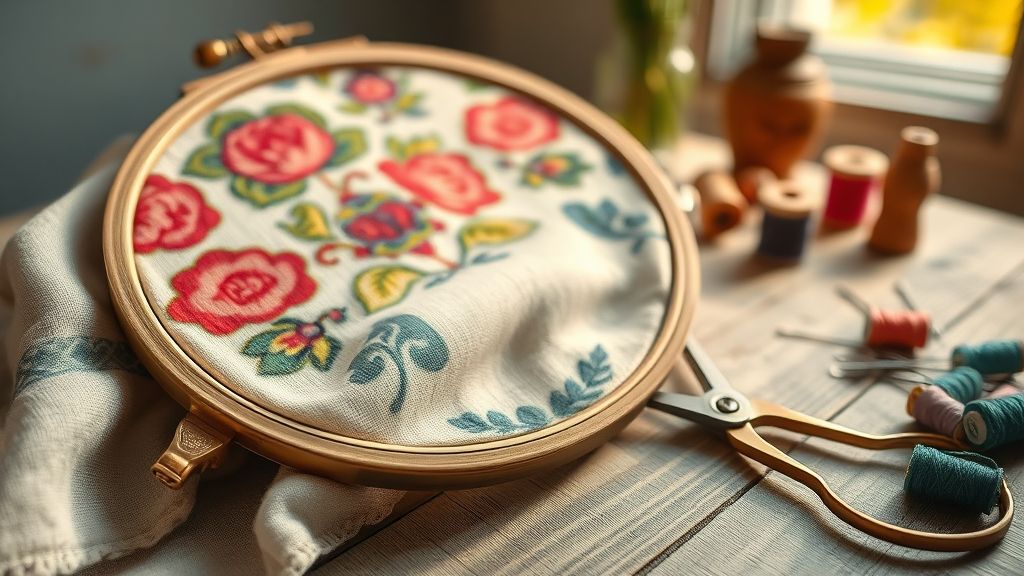 Hooping Fabric with Magnetic Frames