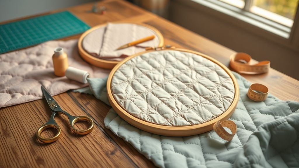 Step-by-Step Setup for Quilted Jacket Embroidery