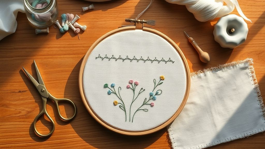 Step-by-Step Embroidery Process