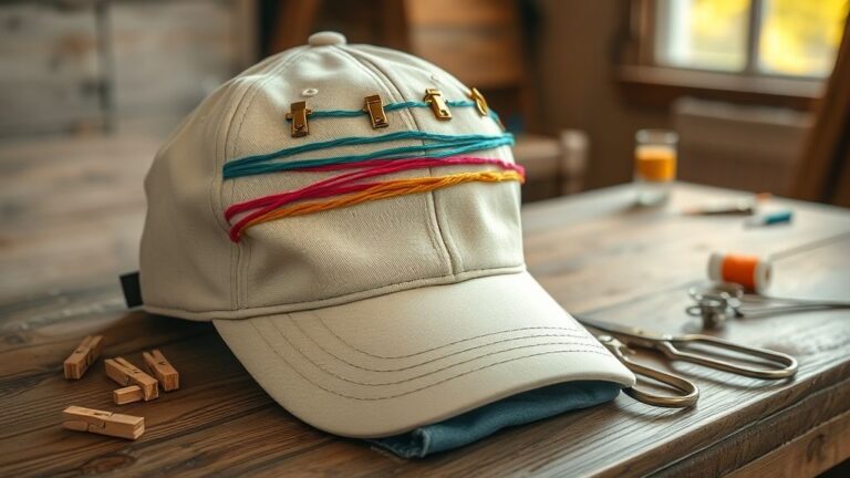 How to Embroider Caps Without a Frame in 6 Hacks
