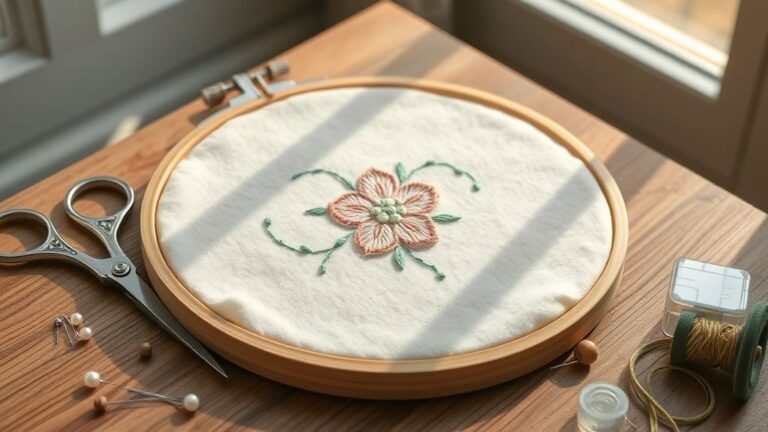 How to Embroider Fleece Without Distortion