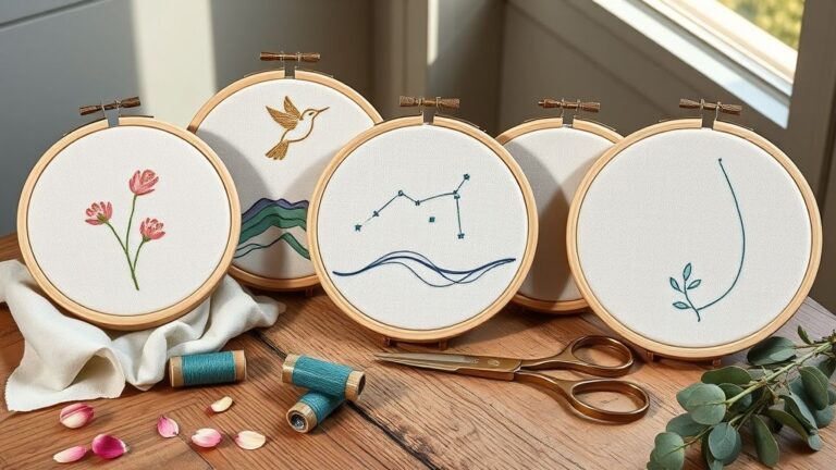 5 Free & Paid Embroidery Designs to Stitch in 1 Hour