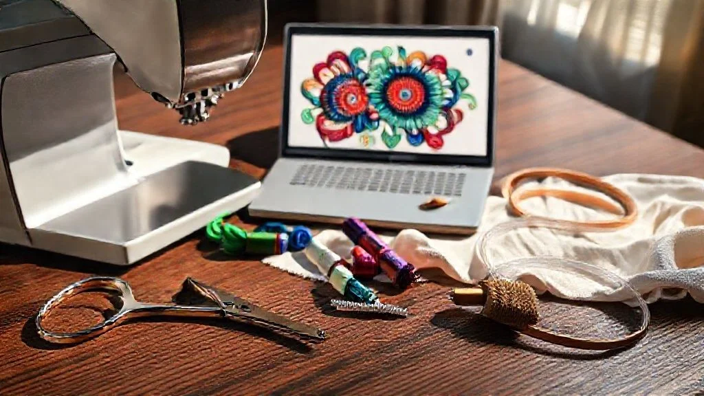 Choosing Your Hybrid Embroidery Toolkit: Machines & Software